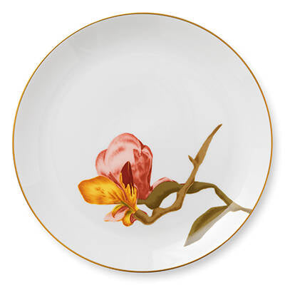 Flora tallerken, Magnolia - 27 cm.